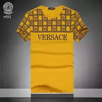 versace jeans tshirt imprime new top grille or